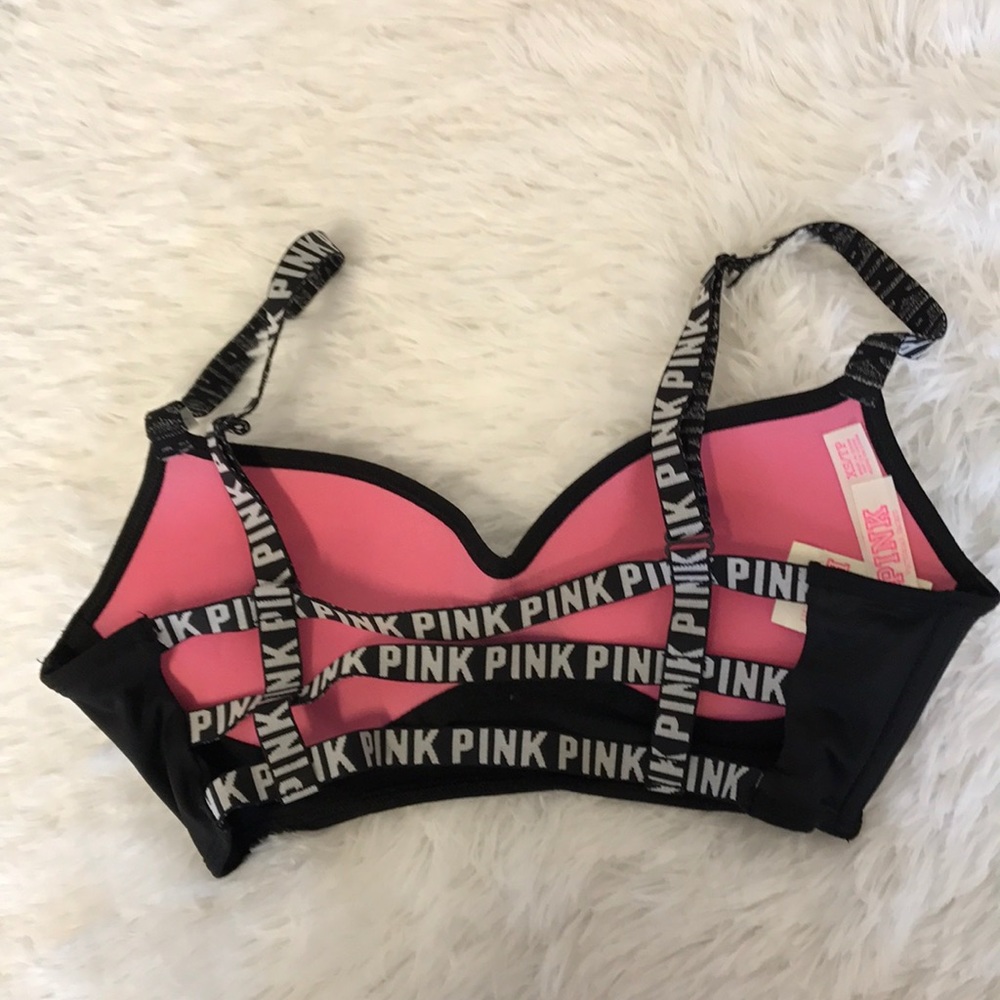 New vs pink caged bralette - Picture 2 of 2